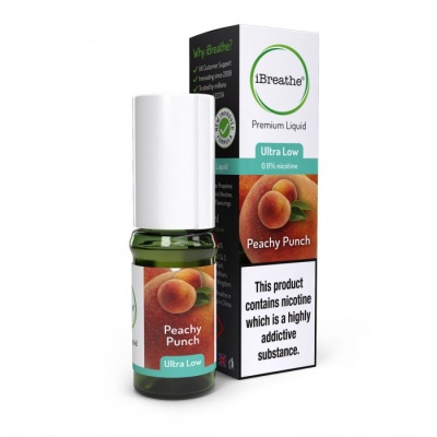 PEACHY PUNCH iBreathe Premium E-Liquid 10ml